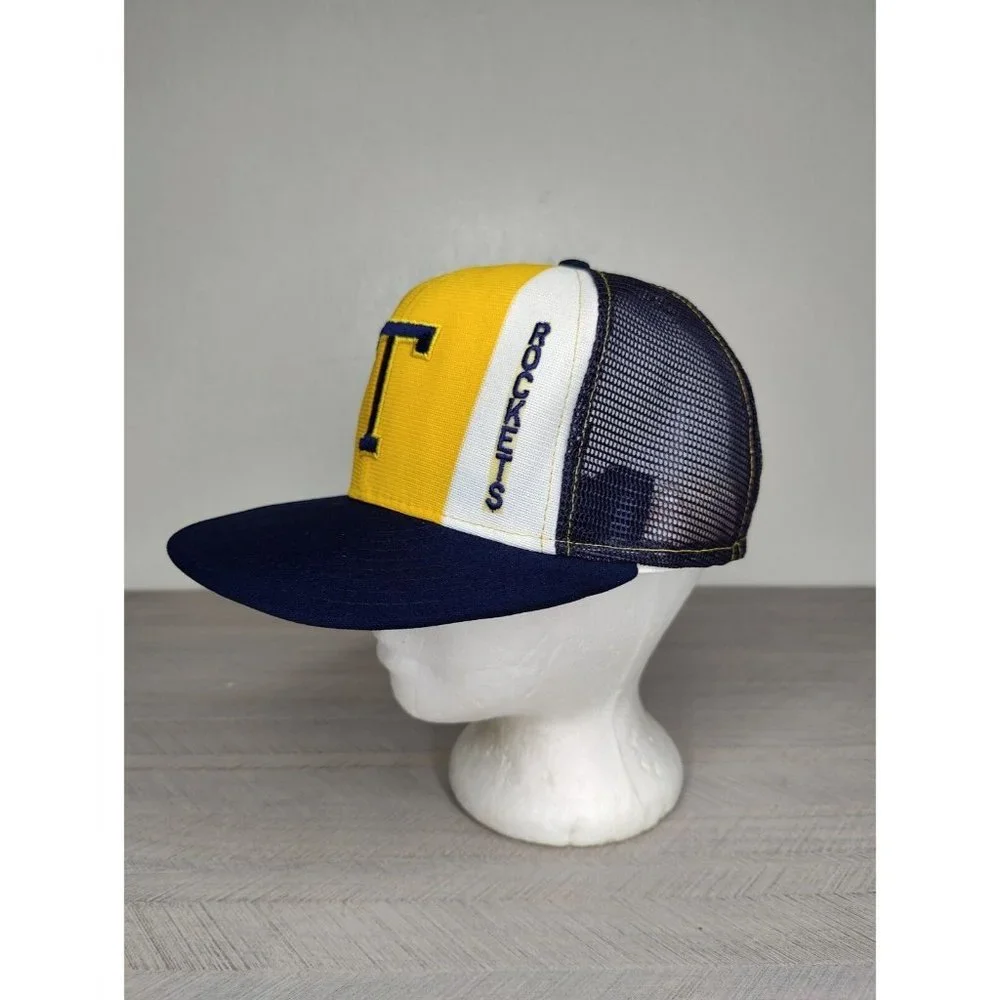 Vintage AJD Lucky Stripe Hat NCAA Toledo Rockets